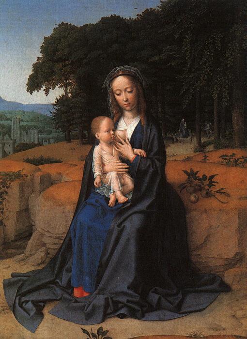 Gerard David The Rest on the Flight into Egypt_1